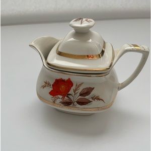 Vintage Lido W.S. George White [ 22K GOLD TRIM.